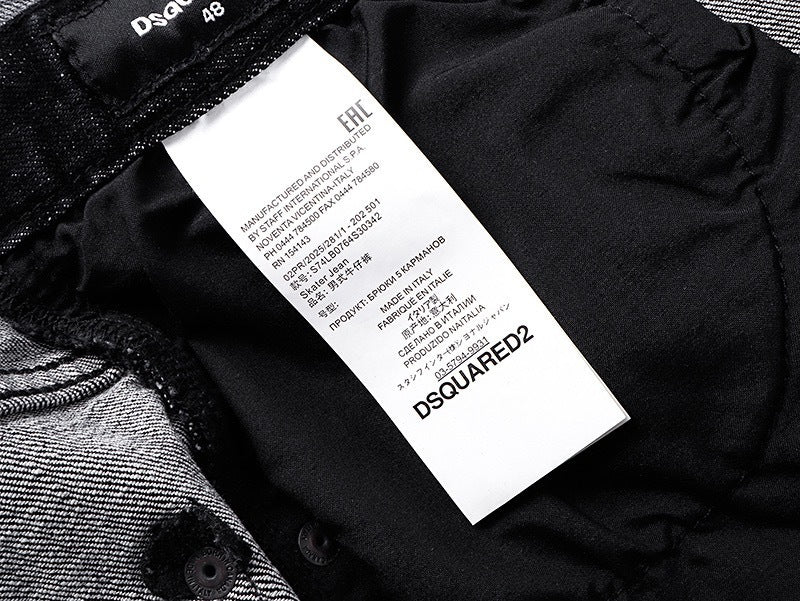 Pantaloncini Jeans Dsquared Nero