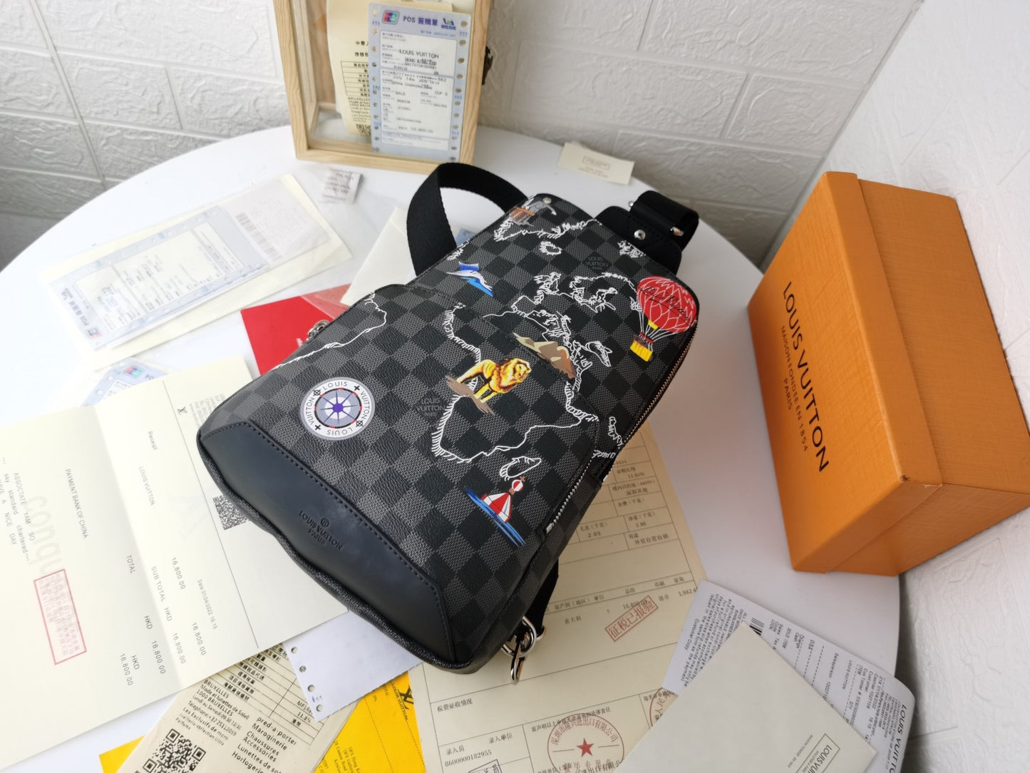 Marsupio Louis Vuitton Con Disegni