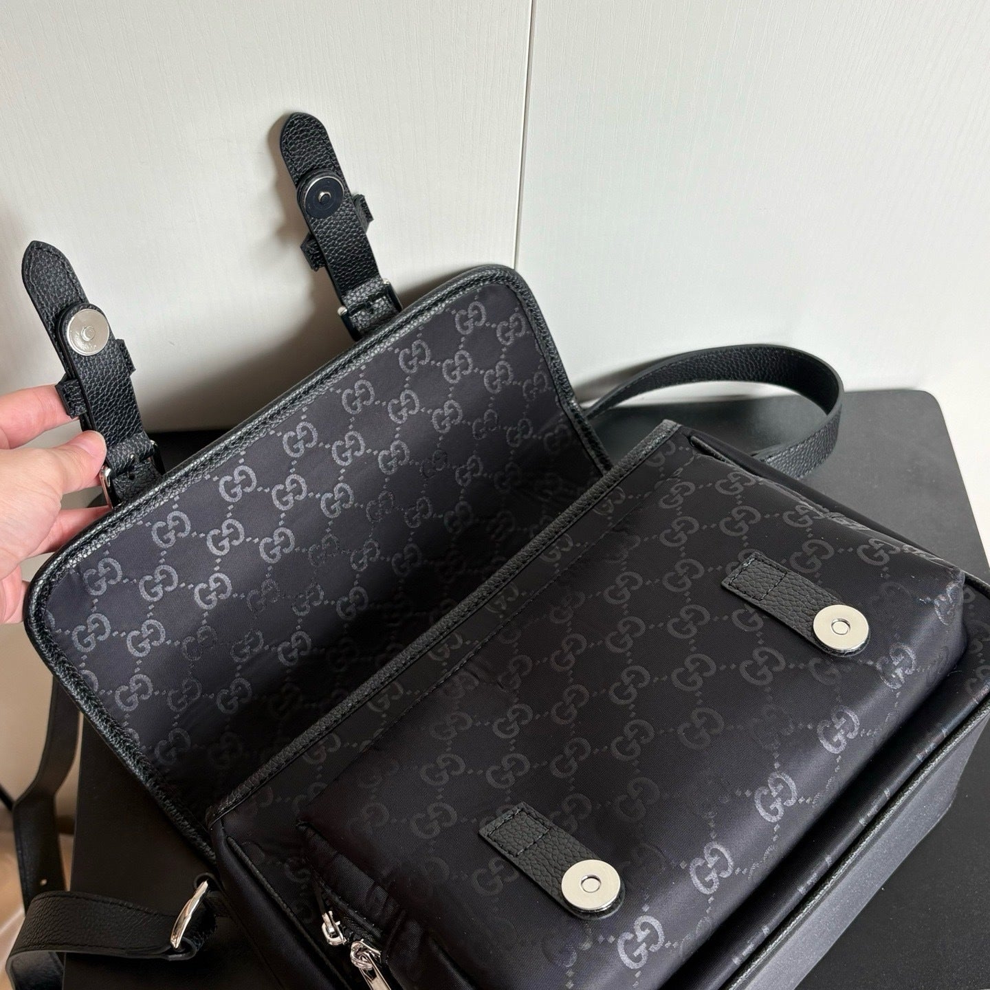 Tracolla Gucci Nera