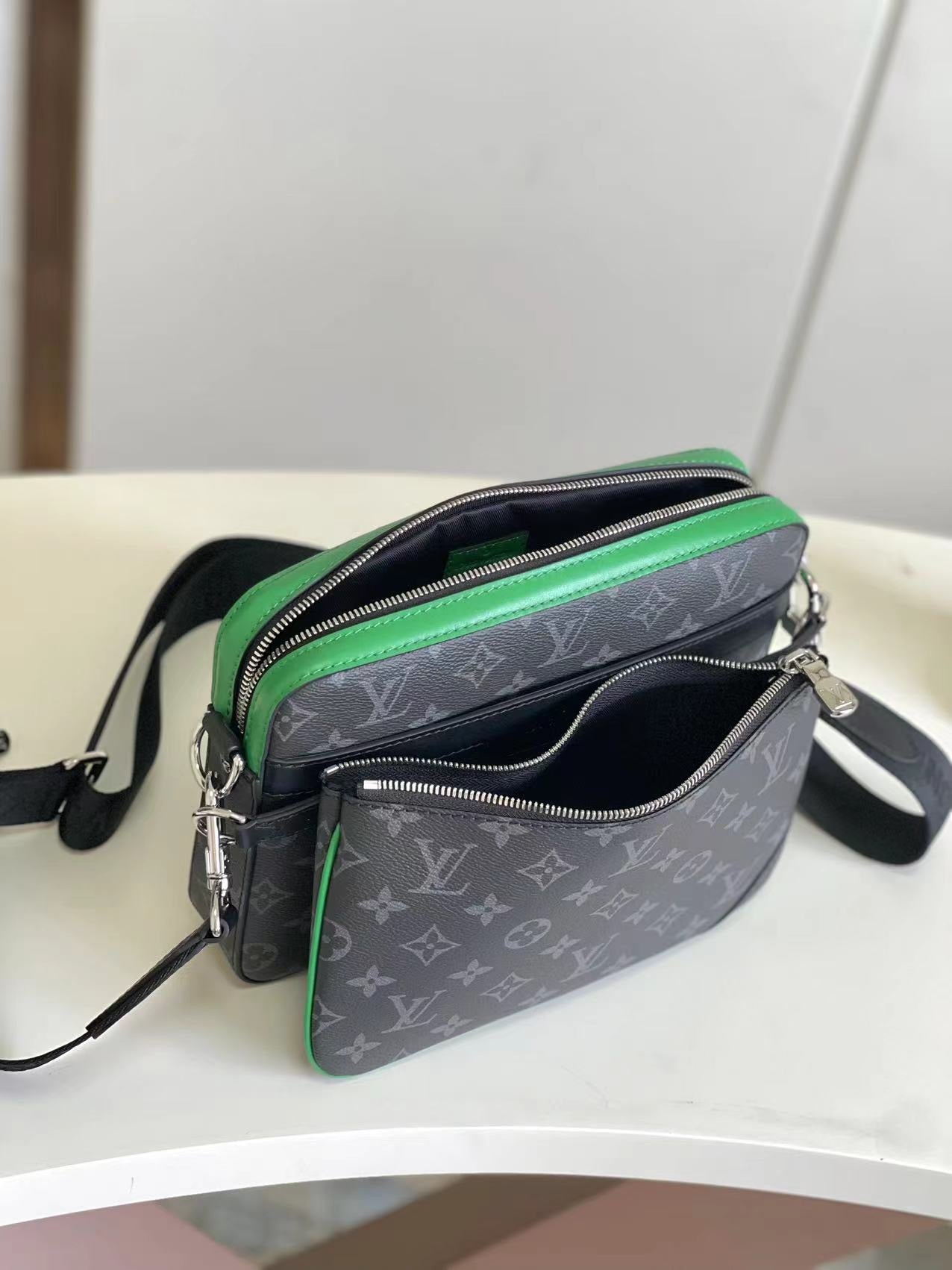 Tracolla Louis Vuitton Nera e Verde