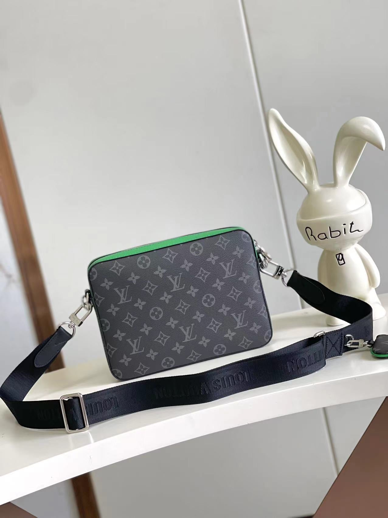 Tracolla Louis Vuitton Nera e Verde