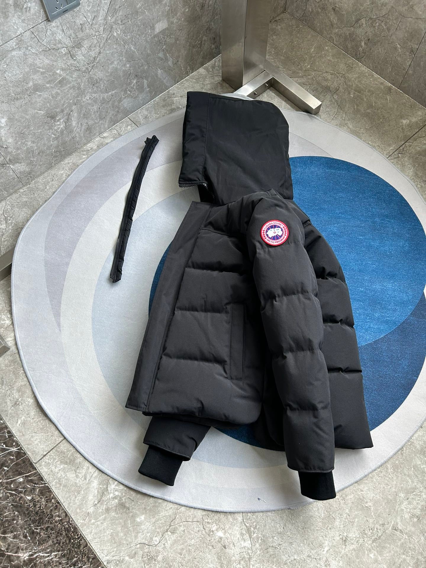 Giubotto Canada Goose Nero Invernale
