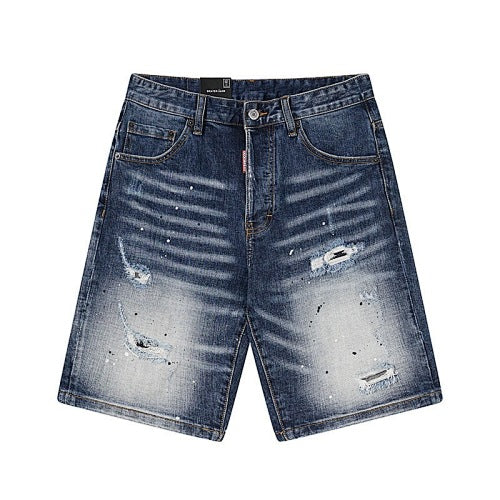 Pantaloncini Jeans Dsquared Blu e Grigio