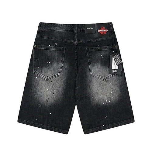 Pantaloncini Jeans Dsquared Nero