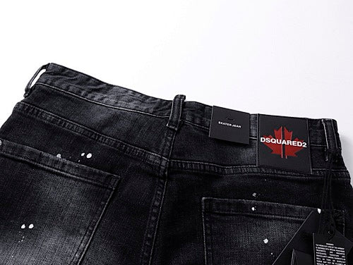Pantaloncini Jeans Dsquared Nero