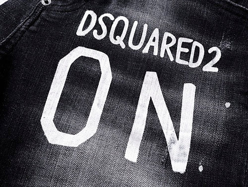 Pantaloncini Jeans Dsquared Nero
